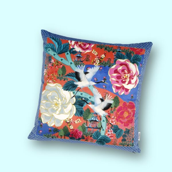 Mckeena Cushion Cover featuring a premium multi-colored design, perfect for enhancing home decor